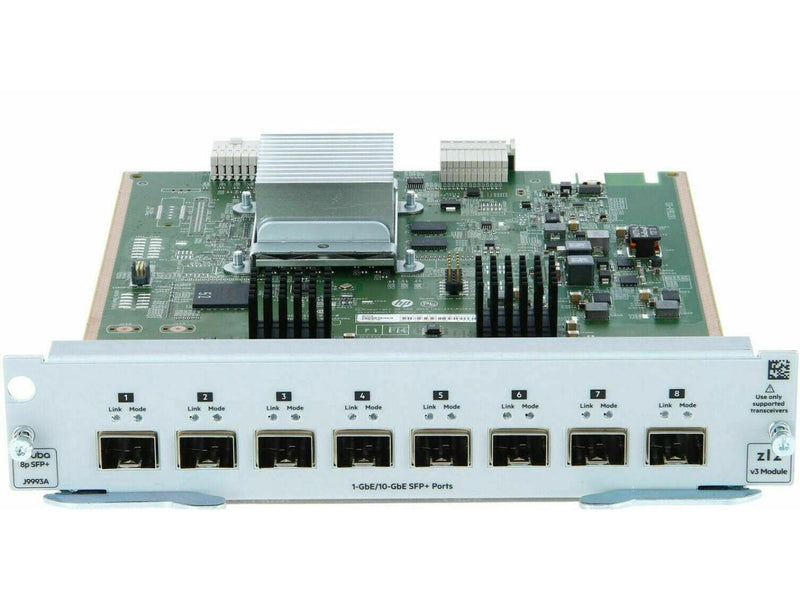 Aruba 5400R 8‑port 1G/10GbE SFP+ MACsec v3 zl2 Module - J9993A