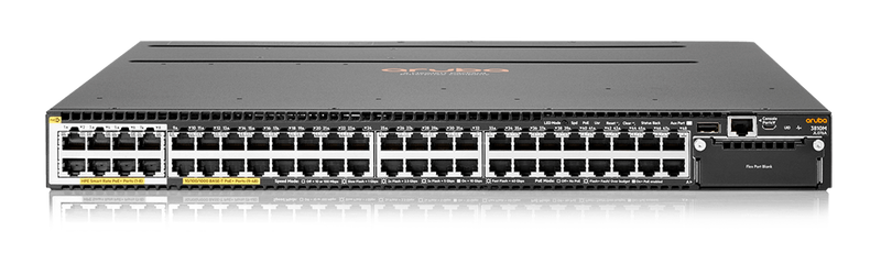 Aruba 3810M 40G 8 HPE Smart Rate PoE+ 1‑slot Switch - JL076A