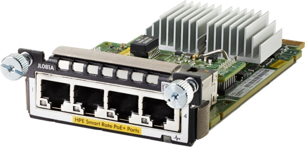 Aruba 3810M 4x 1/2.5/5/10 GbE HPE Smart Rate Module - JL081A