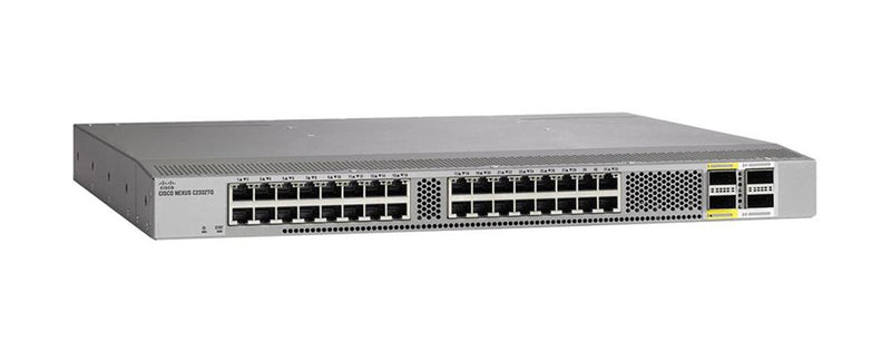 Cisco Nexus 2332TQ 32x 1Gbit/10Gbit RJ45 4x 40Gbit QSFP+ Fabric Extender Switch - N2K-C2332TQ