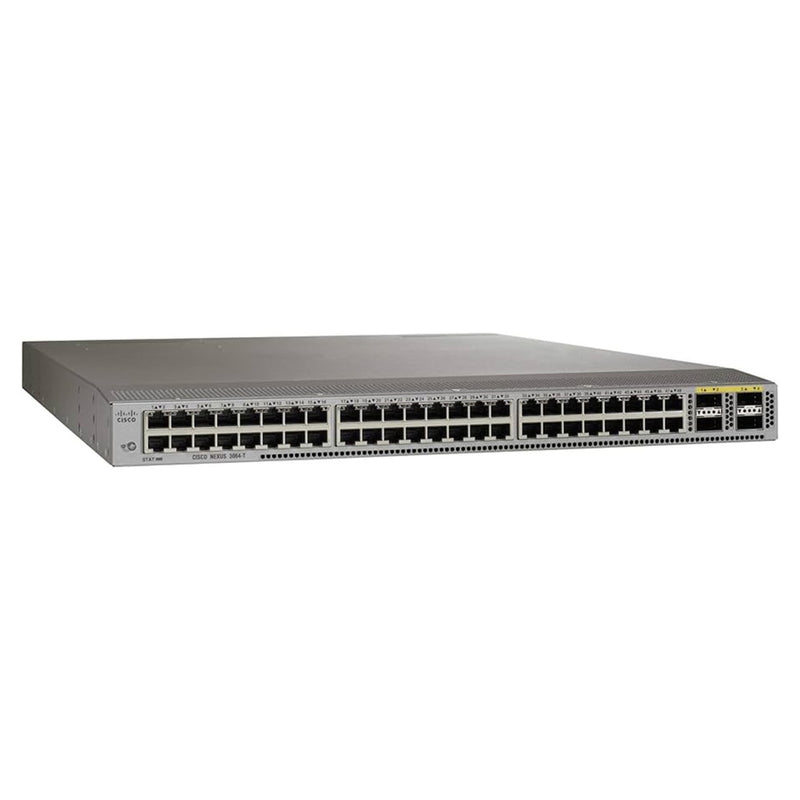 Cisco Nexus 3064TQ 48x 1/10Gbit RJ45 4x 10/40Gbit QSFP+ Network Switch - N3K-C3064TQ-10GT