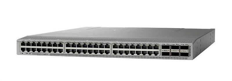 Cisco Nexus 31108TCV-32T 48x 1/10Gbit RJ45 (32x Ports Enabled) 6x 10/40/100Gbit QSFP28 Network Switch - N3K-C31108TCV-32T