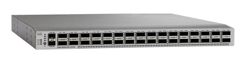 Cisco Nexus 3232C 32x 10/40/100Gbit QSFP28 Network Switch - N3K-C3232C