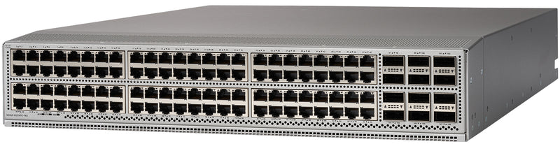 Cisco Nexus 93216TC 96x 1/10Gbit RJ45 and 12x 40/100Gbit QSFP28 Network Switch - N9K-C93216TC-FX2
