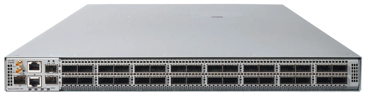 Cisco Nexus 9332D-GX2B 32x 100/400 QSFP-DD and 2x 1/10Gbit SFP+ Ports