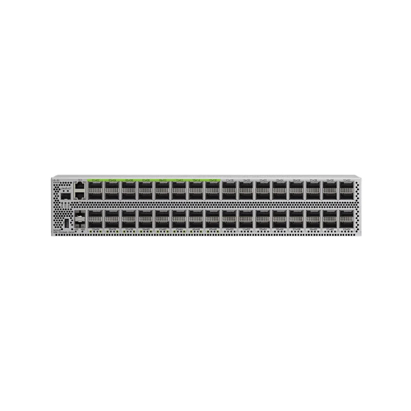 Cisco Nexus 9364D-GX2A 64x 100/400 QSFP-DD and 2x 1/10Gbit SFP+ Ports Network Switch - N9K-C9364D-GX2A