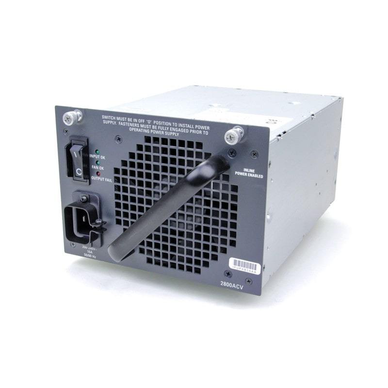 Cisco Catalyst 4500 Series 2800W AC Power Supply PWR-C45-2800ACV