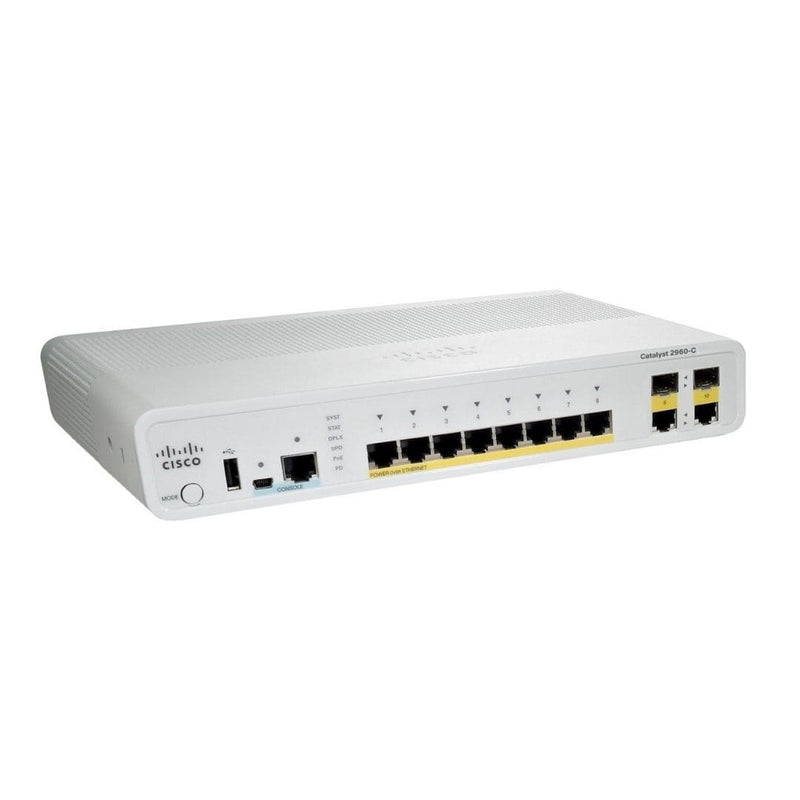 Cisco Catalyst 2960C-8PC-L WS-C2960C-8PC-L Switch