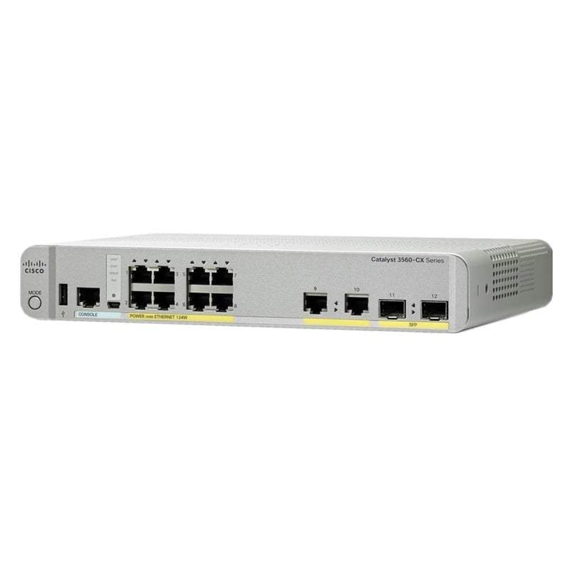 Cisco Catalyst 3560CX-8PC-S WS-C3560CX-8PC-S Switch