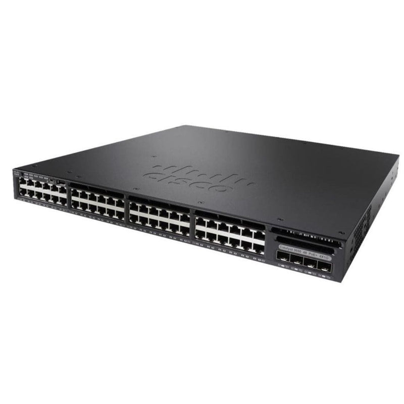 Cisco Catalyst 3650-48FS-E WS-C3650-48FS-E PoE Switch