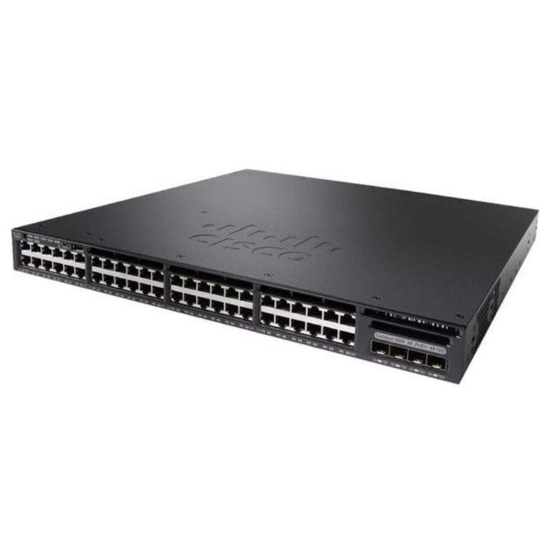 Cisco Catalyst 3650-48PQ-E WS-C3650-48PQ-E PoE Switch