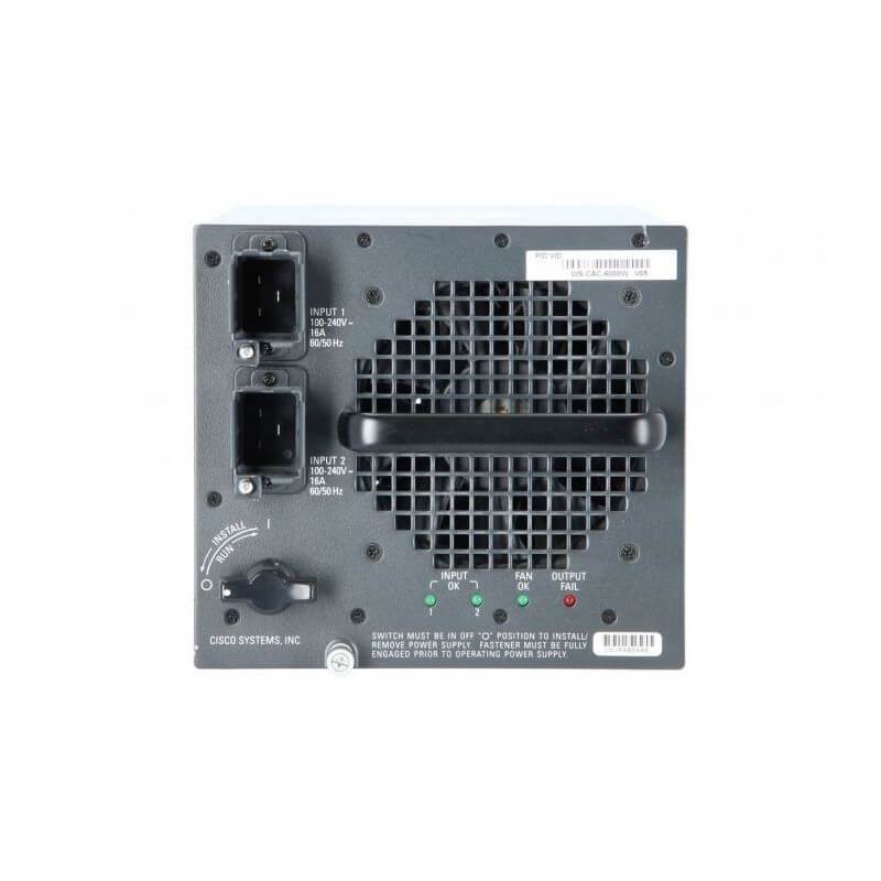 Cisco Catalyst 6500 6000W AC Power Supply WS-CAC-6000W